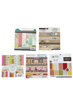 Paper Pad (Bundle of 5) 6"x6" Pads